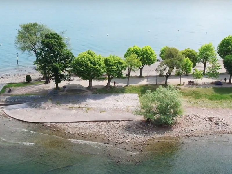 Punto belvedere alla "coda" dell'Isola (ph. Reporter di Volo)