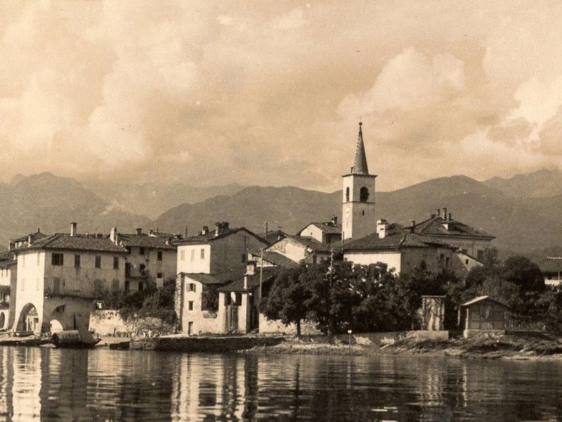 L'Isola e l'antico molo, foto Herbert Ruedli, 1927